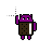 morado obscuro cursor
