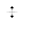 Vertical resize cursor