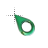Emerald Hollow Pin cursor