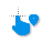 Material Blue location cursor