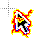 Orange Red Mix cursor