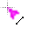 Terraria Diagonal Resize - Purple cursor