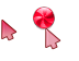 Red Basic Cursors cursor preview
