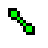 Diagonal 1 resize pixelated green cursor