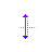 Vertical resize cursor