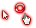 Windows 7 Red Glowing 2 Cursors preview