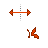 Horizontal resize cursor
