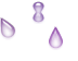 Droplet Mini Purple Cursors preview