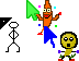 bananas Cursors cursor preview