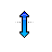 Vertical resize cursor
