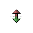 Vertical resize cursor