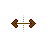 Horizontal resize cursor