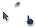 Super Blue Cursors preview