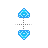 Vertical resize cursor