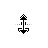 Vertical resize cursor