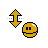 Vertical resize cursor