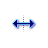Horizontal resize cursor
