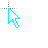 Cyan cursor