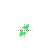 No tail Cursor Diagonal2 (green) cursor