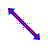 Red and blue diagnoal resize 2 cursor