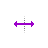Horizontal resize cursor