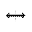 Horizontal resize cursor