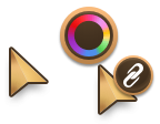 Luxus Gold Hi-DPI Cursors preview