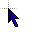 Blue cursor