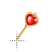 Crystal heart cursor