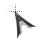 Vertical resize cursor