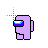 Lavender among us cursor