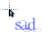 Sad cursor