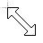 diagonale destra basso sinistra alto cursor