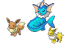Classic Sonic, Tails, & Knuckles Cursors preview
