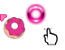 Cute HeartDon Kawaii Cursors preview