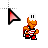 Red Koopa troopa Cursors preview