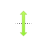 Vertical resize cursor