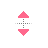 Vertical resize cursor