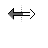 Horizontal resize cursor