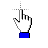 Clickin finger cursor