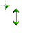 Vertical resize cursor