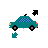 Teal car diagonal1 cursor