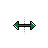 Horizontal resize cursor