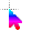 colorful mouse pointer cursor