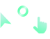 Light Green Metallic Cursors preview