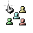 Person-Friends cursor