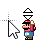 Vertical resize cursor
