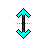 Vertical resize cursor