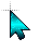 Medium Aqua VK cursor