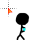 Mystery stickman cursor